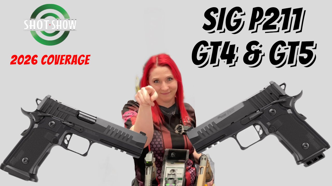 Sig P211 Gt4 And Gt5 2026 Shot Show Youtube 