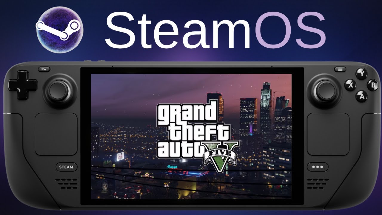 Grand Theft Auto V Enhanced Edition | Steam Deck - YouTube