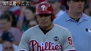 Celebrity PHI@BOS: Ruiz singles in two, puts Phillies on board Profile