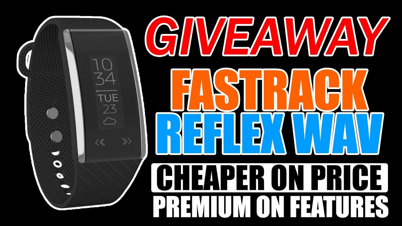 fastrack reflex wav band