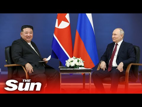 Body language experts reveal Putin & Kim’s hidden messages at ‘Axis of Evil’ summit