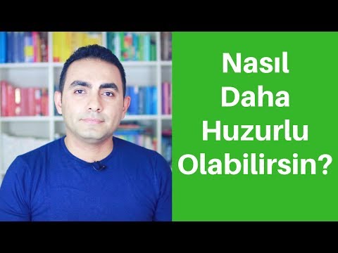 Video: Rahatlama Nasıl Sağlanır