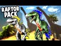 RAPTORS vs SHARKS and Dinosaurs! (Ark Play as Dinosaur Mod Ep 2)