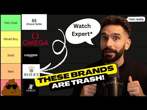 The Only Watch Brand Ranking That Actually MATTERS.