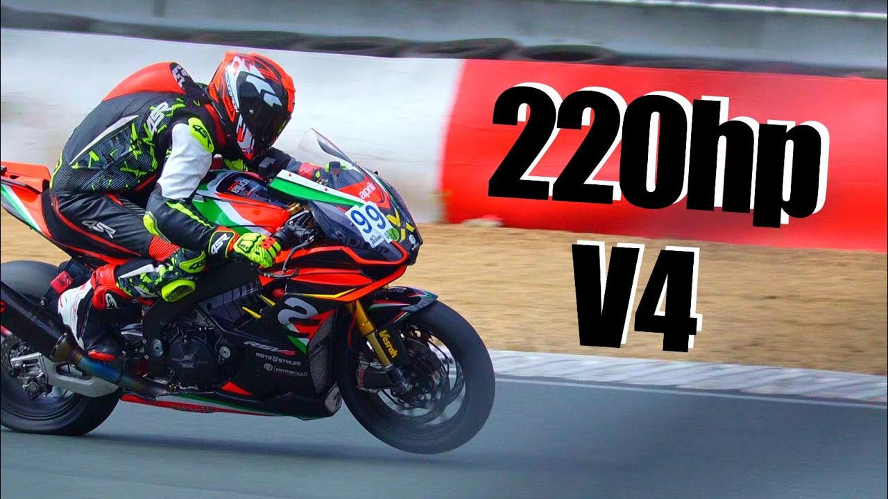 Aprilia RSV4 1100 - V4 SOUND on track - Zolder 10.04.25