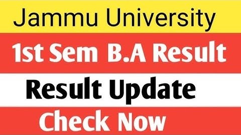 BA ,BSC ,B.COM FIRST SEMESTER RESULT OUT ||BIG UPDATE