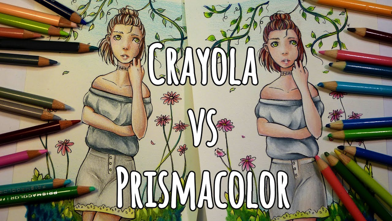 Prismacolor Premier Pencils vs Crayola I Cheap vs Expensive Colored Pencils  