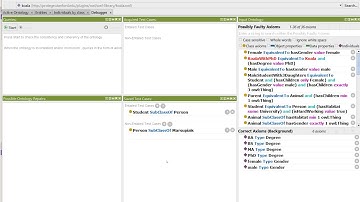 Ontology Development and Debugging in Protégé using the OntoDebug Plugin