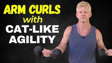 Unique Bicep Curl Builds Full Body Strength and FIXES Shoulder Pain