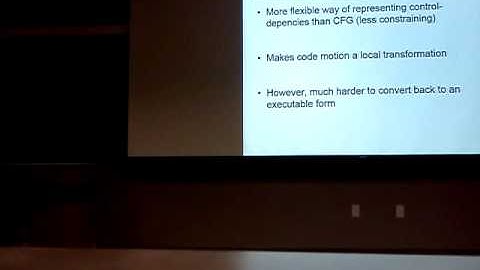 Compilers 5/22/14 Control dependencies, inlining heuristics, binary decision diagrams