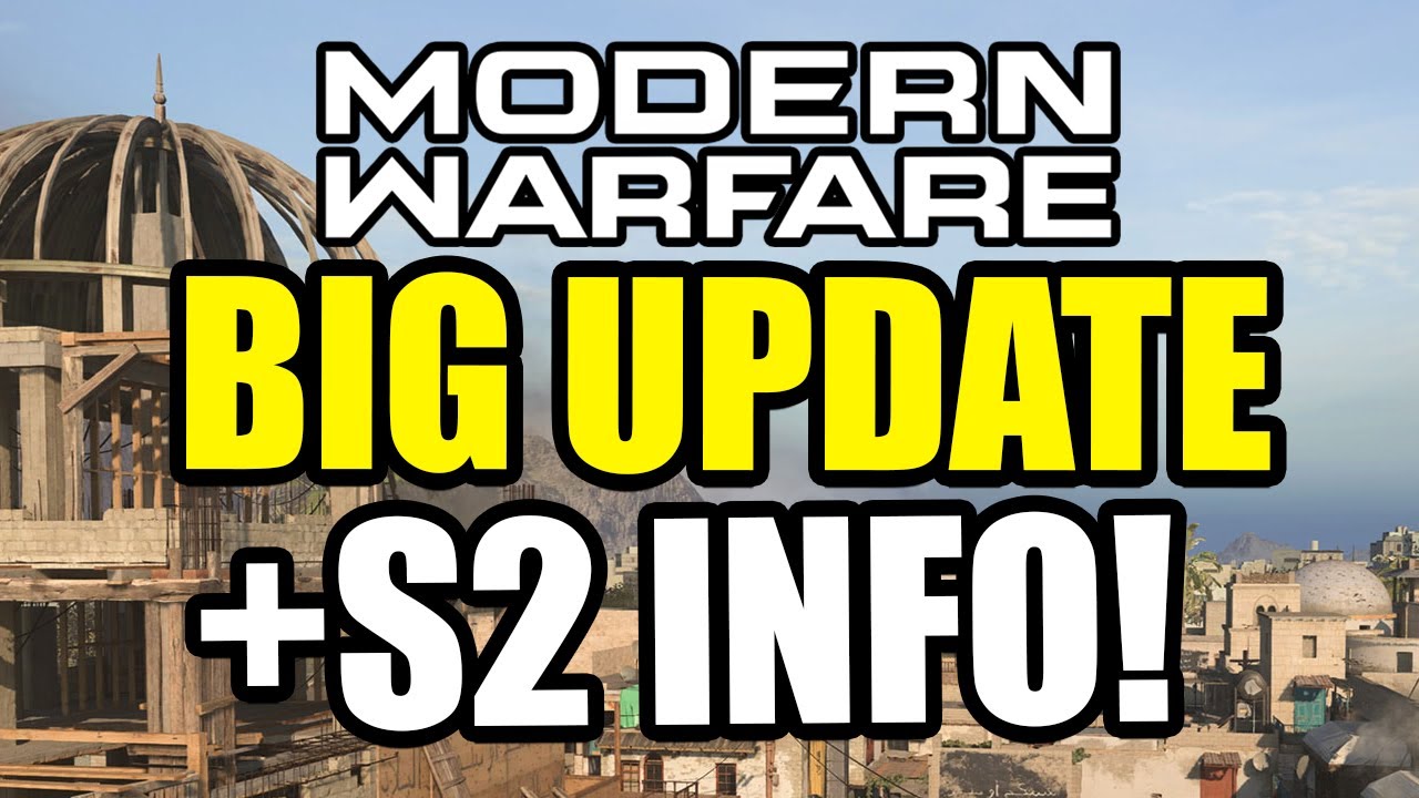 Modern Warfare MAJOR UPDATE: M4A1 & MP5 NERF, M13 BUFF! Modern Warfare Season 2 New Release Info!
