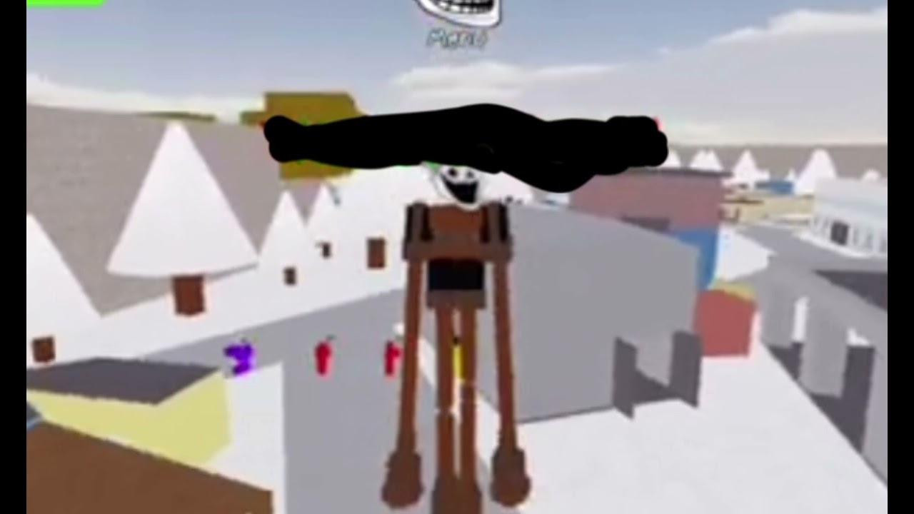 trollge universe incident tall guy:wooden toy theme