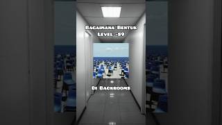 Tampilan daei Backrooms level -59