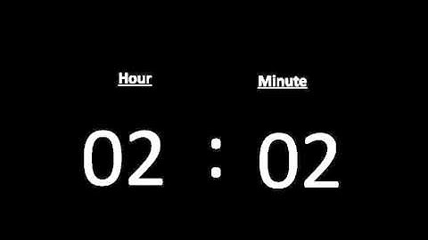 24-Hour Minecraft Digital Clock