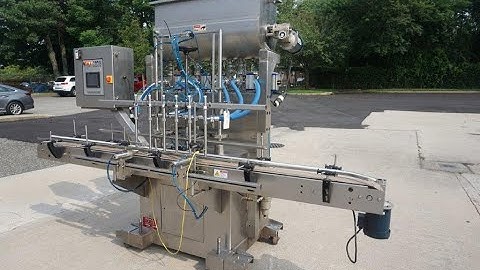 Acasi 6 Piston Fully Automatic Filling Machine, Suitable For Hot Filling | 8538c