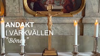 Andakt  i vårkvällen 4 maj