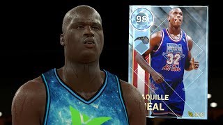 Diamond Shaquille Oneal Gameplay Hes Unstoppable nba 2k18 Myteam