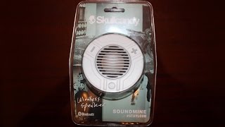 Skullcandy Soundmine Portable Bluetooth Speaker with Rechargeable Battery and Track Functionality, Black/Black/Grey Skullcandy soundmine speaker review