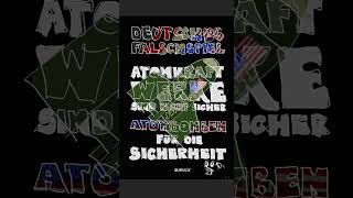 Deutsches Falschspiel !? Atomkraftwerke sind nicht sicher!  Atombomben für die Sicherheit !?...