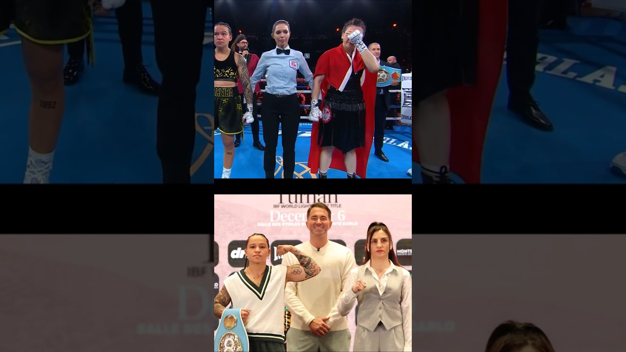 İŞTE ELİF TURHAN'IN IBF KEMERİNİ BIRAKIP BAYRAĞA KOŞTUĞU O ANLAR!