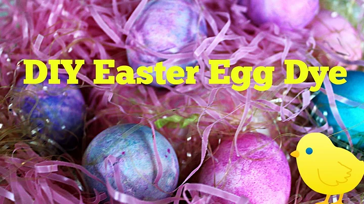 DIY Easter Egg Dye | Coloring Eggs with Shaving Cream!!