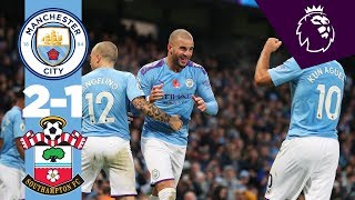 HIGHLIGHTS | Man City 2-1 Southampton | Aguero, Walker