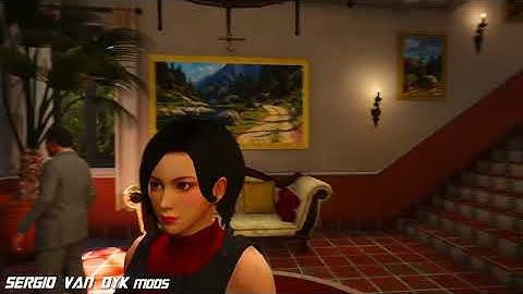 Ada Wong - RESIDENT EVIL 4 REMAKE [Add-On Ped | Replace] GTA V Modding