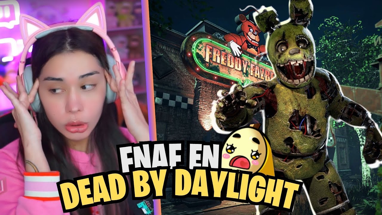 CRYSTAL MOLLY JUEGA DBD CON LA NUEVA ACTUALIZACION DE FNAF 😈😈