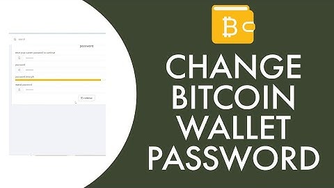 How to Change Bitcoin Wallet Password | Bitcoin Wallet Password Reset 2022