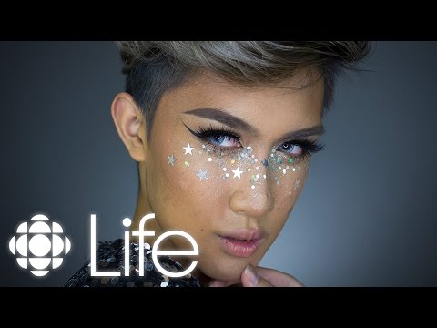 Capodanno glitter e Star Eye Make-up Tutorial | CBC vita