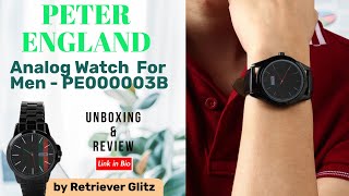 Peter England Watch Unboxing & Review  #peterengland  #watchreview  #peseries #luxurylooking by Retriever Glitz 233 views 9 months ago 1 minute, 40 seconds