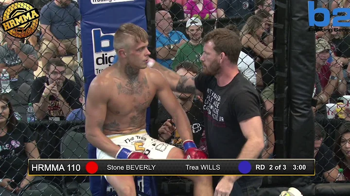 HRMMA 110 Fight 7 Trea Wills vs Stone Beverly 135 ...