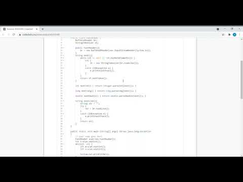 CodeChef April Lunchtime Coldplay Java Solution