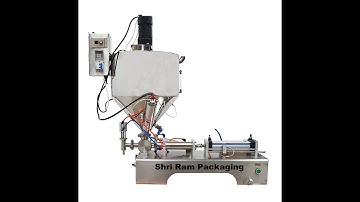 Stirrer Paste Filling Machine With Heating Hopper For ointment ,lip balm ,Vaseline , Balm filling