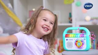 VTech - Music'Kid, Enceinte Bluetooth Enfant, Jouet Musique, Baladeur Audio  Enfant - 2/6 ans- Version FR : : Jeux et Jouets