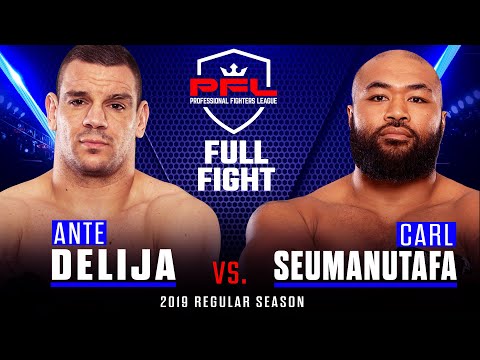 Ante Delija vs Carl Seumanutafa fight footage