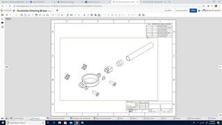 Celebrity Onshape Practices - Lesson 24 - Assembly Drawing – Brace Net Worth