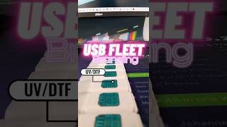 USB Branding With UV DTF Printer