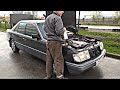 Реставрация Мерседес w124 | Масло АКПП , ДВС, ПОДВЕСКА |