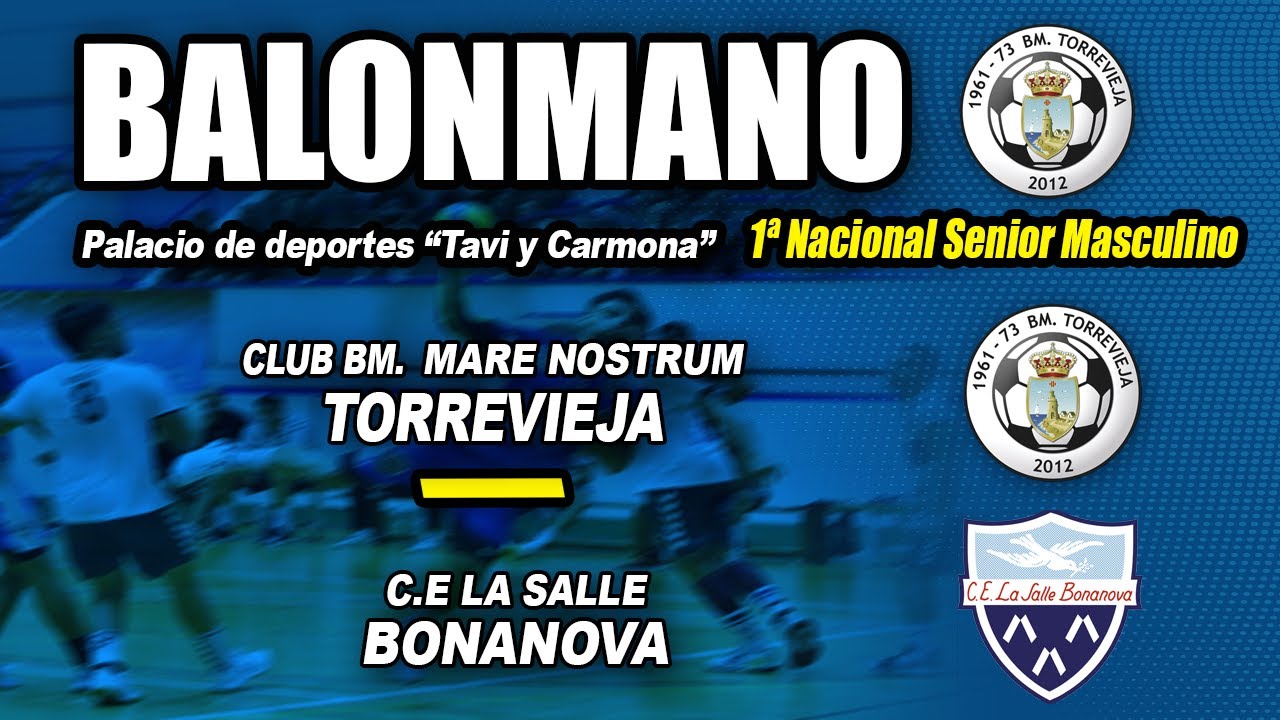 c-bm-mare-nostrum-torrevieja-club-esportiu-la-salle-bonanova-youtube