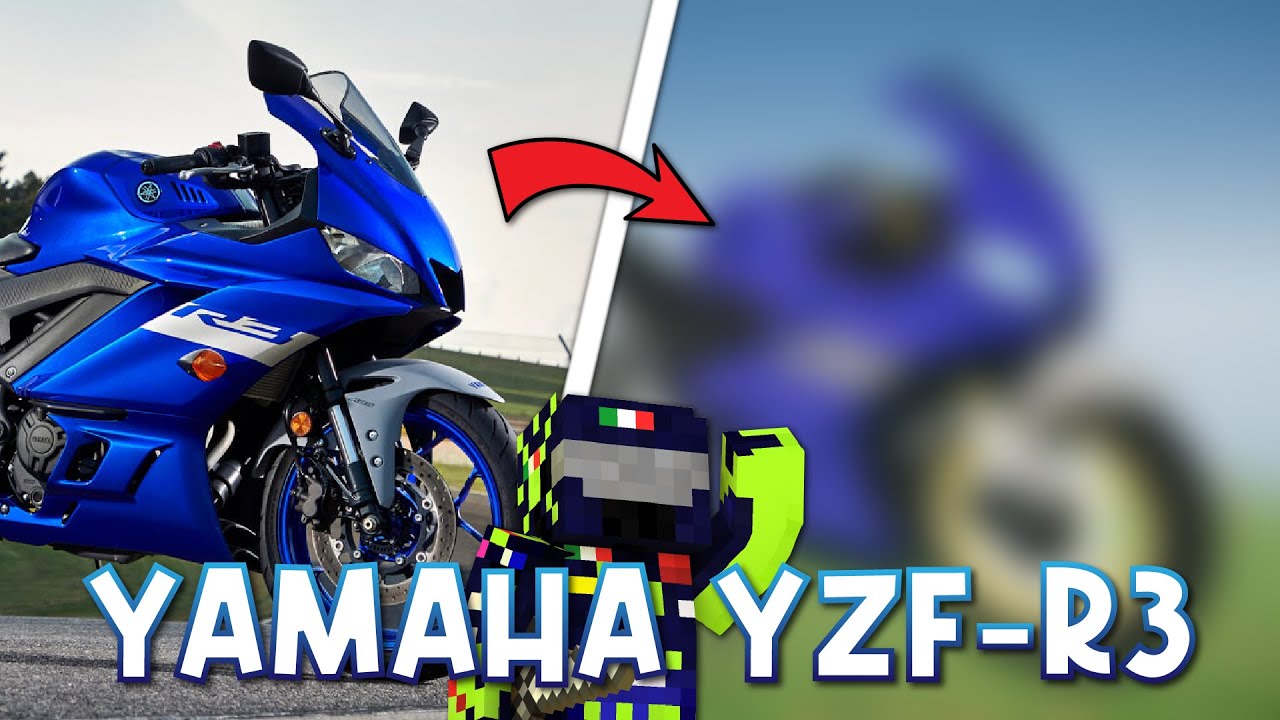 Building the Ultimate Yamaha R3 Replica in Minecraft