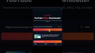 Online YouTube Video Downloader 2026 | Fast & Free #shorts