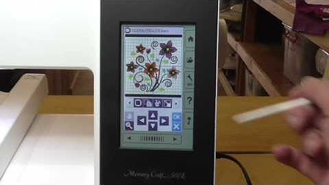 One Colour Stitch Out, no stopping on the Janome MC550E/ MC500E/ MC400E