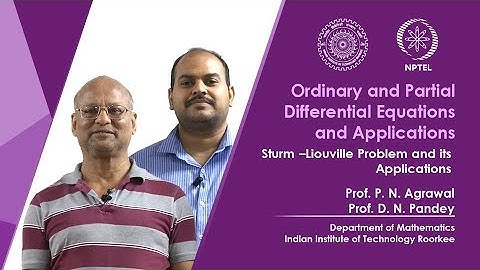 Sturm â€“Liouville problem and its applications