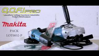 Ensemble De 2 Meuleuses 9558Hnrg Ga9020 Lot0032-P Makita