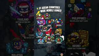 📱 If ASEAN Countries Were Mobile Games! 🎮