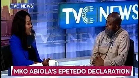 25 years after MKO Abiola declared himself winner of June 12 election at  Epetedo