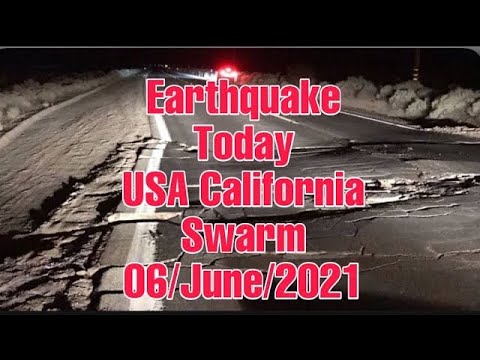 (06/06) California Earthquake swarm Mag. 5.3 between Salton Sea and Calipatria, California, USA