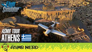 🛫 ASMR Tour & History of Athens, Greece 🏛 in Microsoft Flight Simulator! [soft spoken, 4K60] screenshot 5