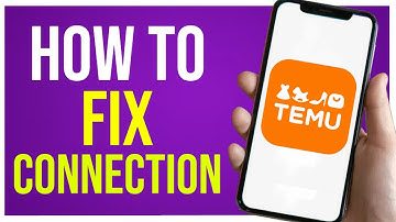 Temu NO Internet Connection (Fix)